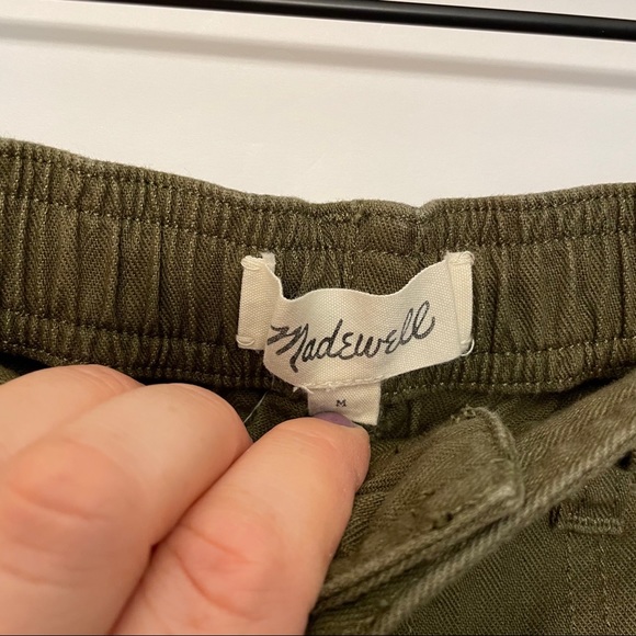 Madewell High Rise Camper Shorts Size Medium - Picture 7 of 9